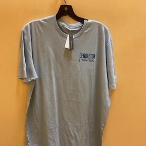 Men's Light Blue Short Sleeve Tee (XL)